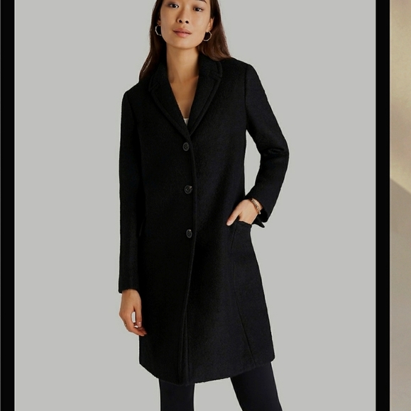 ANN Taylor Petite Chesterfield Coat - Picture 1 of 9